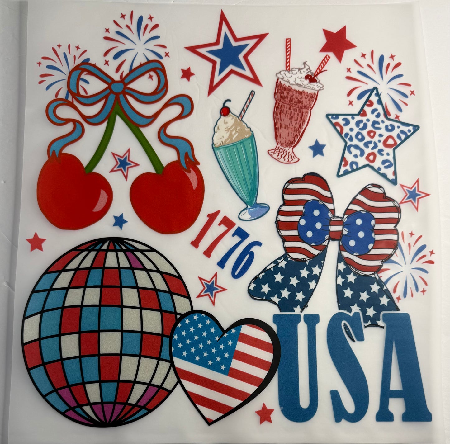 USA COLLAGE Transfer