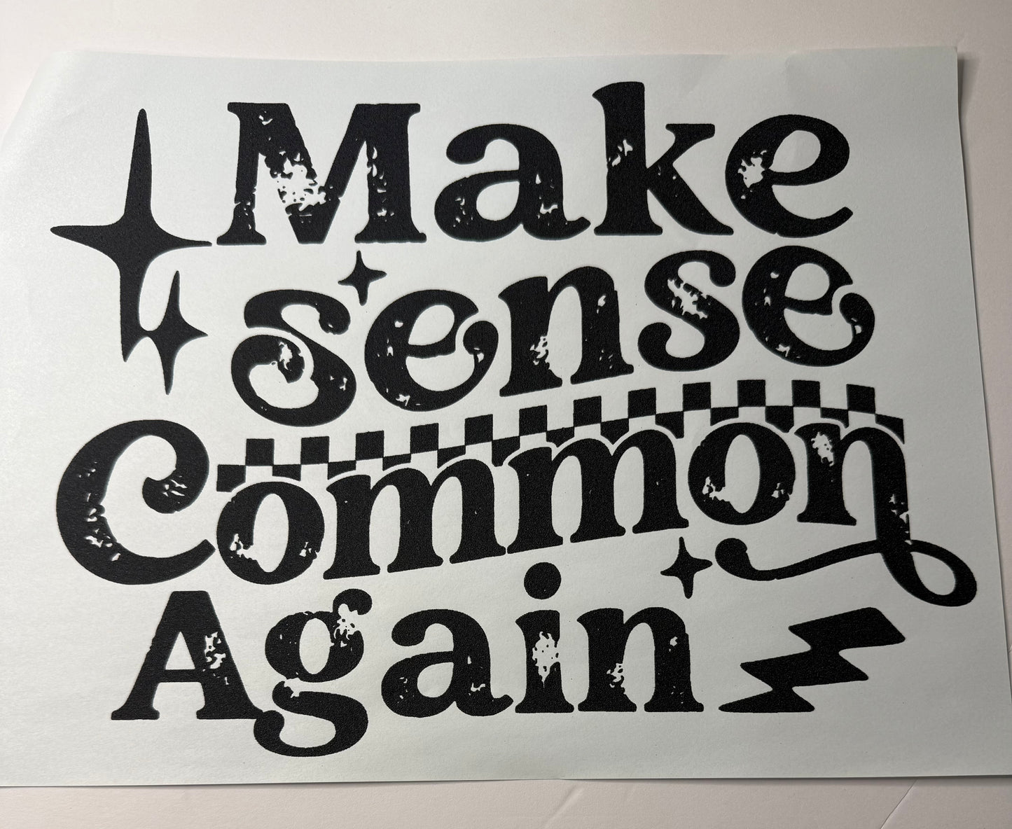 COMMON SENSE Transfer