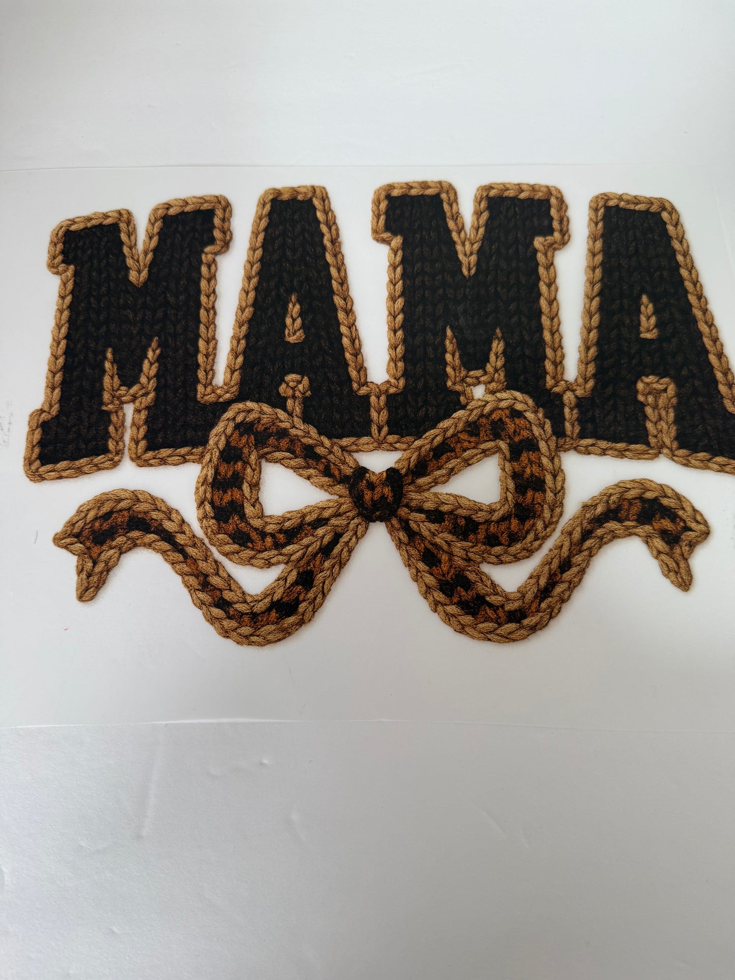 FAUX YARN MAMA Transfer