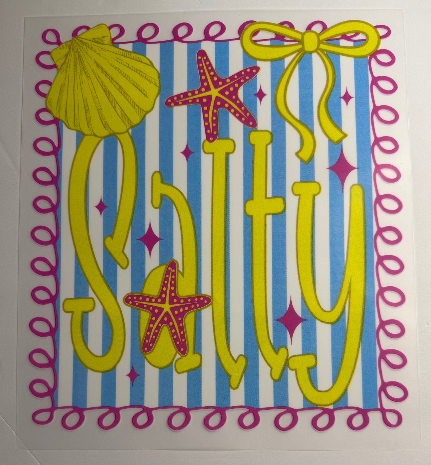 SALTY STRIPES Transfer