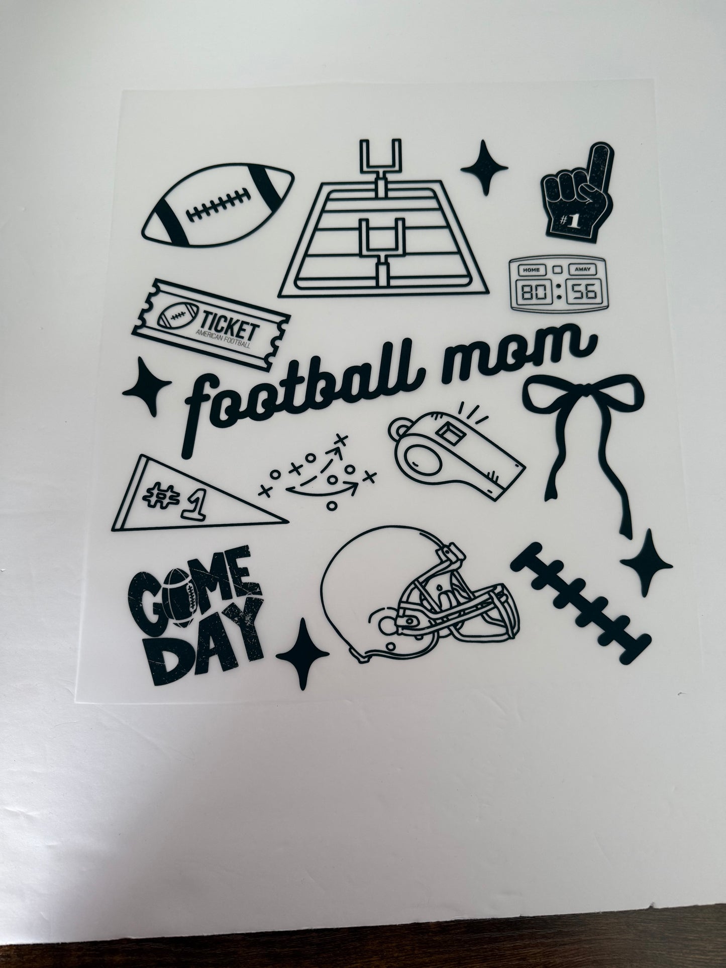 FOOTBALL MOM Transfer