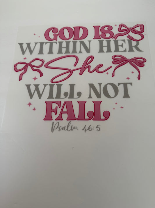GOD IS WITHIN HER Transfer