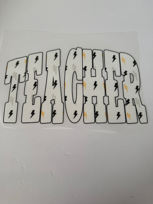 LIGHTNING BOLT TEACHER Transfer