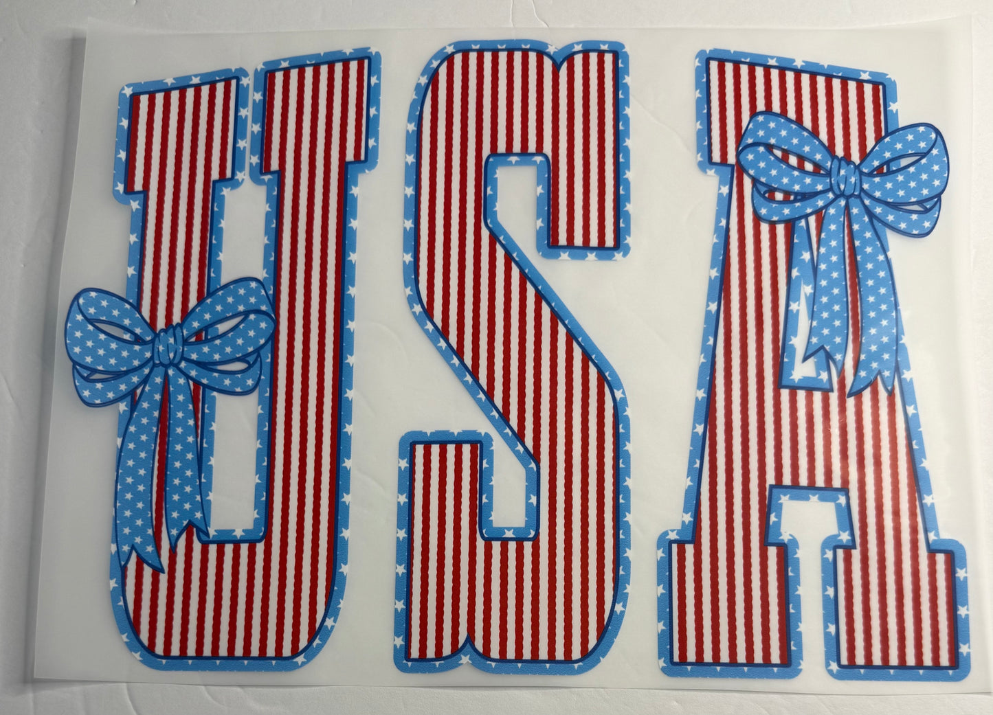 STRIPED USA Transfer
